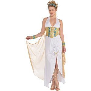 Adult Greek Goddess Athena Dress Cosplay Halloween